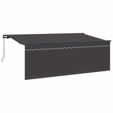 Retractable Awning Manual Anthracite 350 x 200 cm 3329658