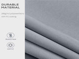2.5m x 2m Garden Patio Manual Awning Canopy Sun Shade Shelter Retractable with Winding Handle Grey T3398P317561