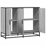 Sideboard Grey Sonoma 94x35x76 cm Engineered Wood 849007