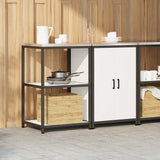 Kitchen Storage Set HATTEM 2 pcs White Cold-rolled Steel 3392688