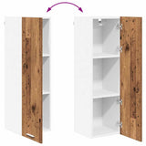 Hanging Cabinet Old Wood 30 x 31 x 100 cm Engineered Wood 884336