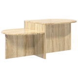 Coffee Table Sonoma Oak 100 x 50 x 40 cm Engineered Wood 8001048