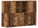 3 Piece Kitchen Cabinet Set Old Wood Engineered Wood 3324158