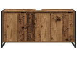Bathroom Cabinet Old Wood 90 x 30 x 60 cm Engineered Wood 886484