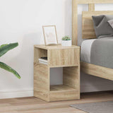 End Table 2 pcs Sonoma Oak 30.5 x 30 x 45 cm Engineered Wood 890901