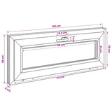 Basement Window Internal Colour White RISOR 120 x 45 cm 42047780