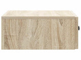 Wall-Mounted Bedside Cabinet 2 pcs Sonoma Oak 49 x 34.5 x 20 cm 898110