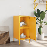 Sideboard Mustard Yellow 36x39x79 cm Steel 843018