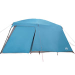 ZNTS Camping Tent with Porch Dome 5-Person Blue Waterproof 4009582