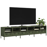 TV Cabinet Olive Green 202x39x43.5 cm Cold-rolled Steel 3307159