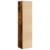 Bookcase Smoked Oak 31x24x127 cm Engineered Wood 860350