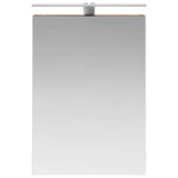 Bathroom Mirror Cabinet Smoked Oak 50 x 14.5 x 70 cm 889051