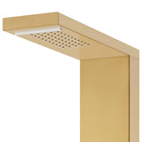 147717 Shower Panel System Stainless Steel 201 Gold