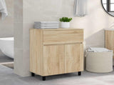 Bathroom Vanity Unit Sonoma Oak 60 x 35 x 80 cm Engineered Wood 889417
