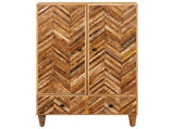 Storage Cabinets Brown 60 x 33.5 x 100 cm Solid Mango Wood 4018946