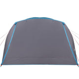 Family Tent with Porch 6-Person Blue Waterproof 94419