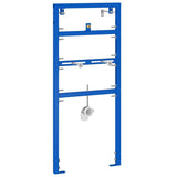 Bathroom Wall Support Height Adjustable Blue 50 x 3 x 112 cm 4106574