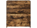 Bathroom Under Sink Cabinet Smoked Oak 56 x 37.5 x 81 cm 890732