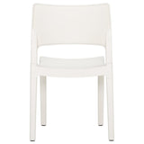 Garden Chairs 2 pcs White Polypropylene 317726