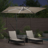 Umbrella Taupe 294 x 200 x 270 cm Polyester and Aluminium 42003394