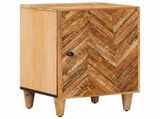 Bathroom Cabinet Set with Drawer 4 pcs Solid Mango Wood 3310179