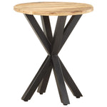 ZNTS Side Table 48x48x56 cm Solid Mango Wood 320656