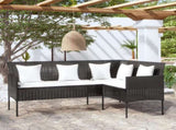 Couch Sofa Black, Cream White 318587