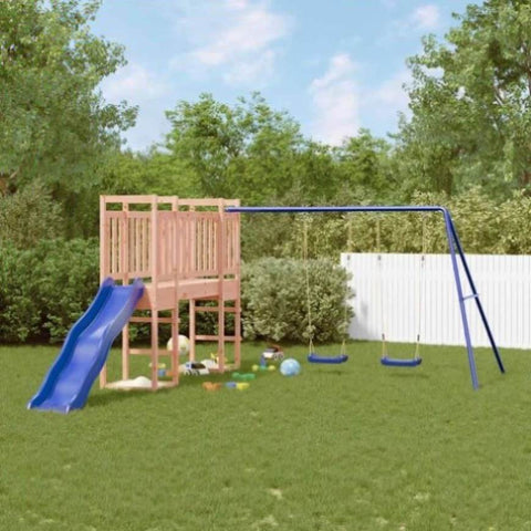 ZNTS Outdoor Playset Solid Wood Douglas 3155961