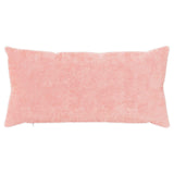 Cushion Cover 12 pcs HEERLEN Pink 40 x 80 cm Faux Rabbit Fur 910215