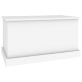 Storage Box White 70x40x38 cm Engineered Wood 816504
