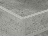 End Table 2 pcs Concrete Grey 40 x 40 x 56 cm Engineered Wood 890951