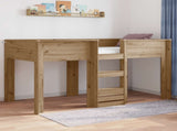 Bunk Bed for Kids Artisan Oak 100 x 200 cm Engineered wood 3410506
