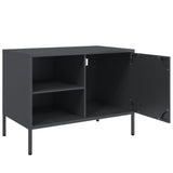 TV Cabinets 2 pcs Anthracite 68x39x50.5 cm Steel 842999