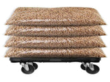 Transport Trolleys 5 pcs Black Polypropylene 300 kg 3157522