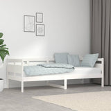 Day Bed without Mattress White Solid Wood Pine 80x200 cm 820303