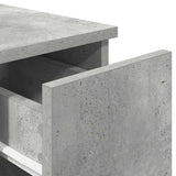 Bedside Cabinets with Drawer 2 pcs Concrete Grey 20x36x60 cm 858702