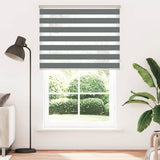 Zebra Blind Dark Grey 150x200 cm Fabric Width 145.9 cm Polyester 4014167