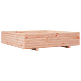 Garden Planter 110x110x26.5 cm Solid Wood Douglas 847326