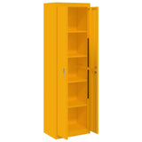 Storage Cabinet Mustard Yellow 60 x 40 x200 cm Steel 3406205