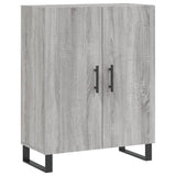 Highboard Grey Sonoma 69.5x34x180 cm Engineered Wood 3189283
