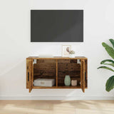 Wall Mounted TV Cabinet Wall-mounted Old Wood 80 x 34.5 x 40 cm 881150