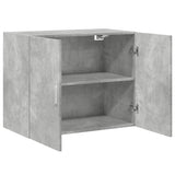 Wall Cabinet Concrete Grey 80x42.5x64 cm Engineered Wood 846134
