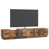 TV Cabinet Old Wood 147 x 34.5 x 27 cm Engineered Wood 895403