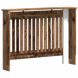 Radiator Cover Old Wood 112 x 19 x 81.5 cm Engineered Wood 884111