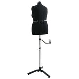 Adjustable Dress Form Female Height Adjustable Black L Velvet 42018609