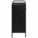 Sideboard Black Oak 40 x 33 x 80.5 cm Engineered Wood 8013800
