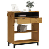 Bar Table FLAM 92x45x110 cm Solid Wood Pine 357824