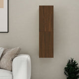 Wall-mounted TV Cabinet Brown Oak 30.5x30x110 cm 826680