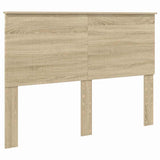 Headboard with Headboard Sonoma Oak 140 cm Engineered wood 887761