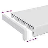 Window Sill White 160 x 20 x 4.5 cm PVC 42046797